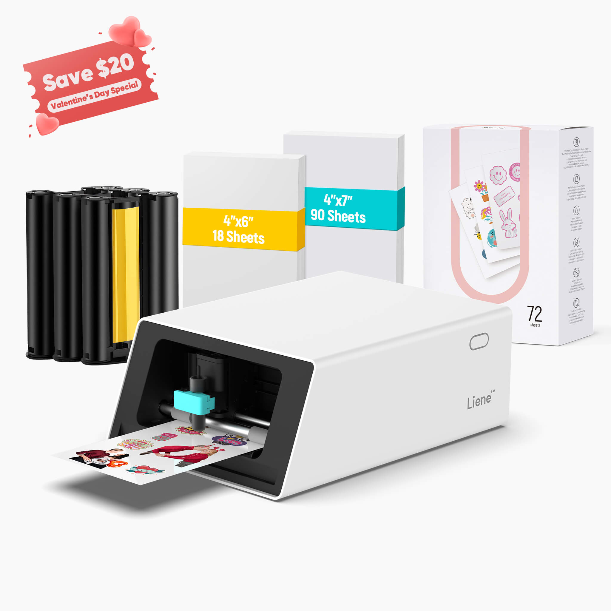 PixCut S1 Photo Sticker Printer and Cutter - Creator Pack